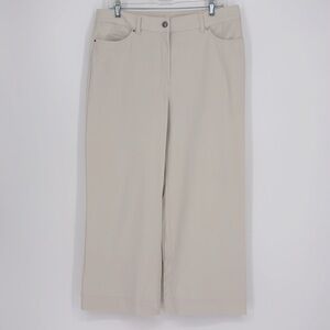 Lululemon City Sleek 5 Pocket Wide-Leg Pant Full Length White Size 32 NWT!